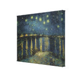 La nuit étoilée, 1888 toiles tendues sur châssis