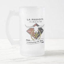La Pa 20th Frosted Glass Mug