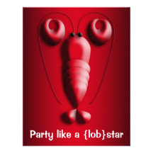 La partie aiment un Lobstar rouge avec la pince en Bristols