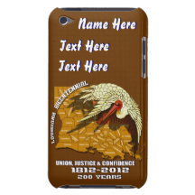 La partie bicentenaire de mardi gras de la Louisia Coques iPod Case-Mate