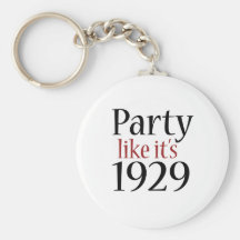 La partie comme elle est 1929 (la récession) porte-clefs