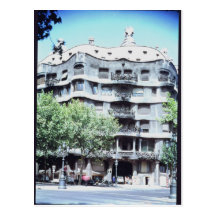 La Pedrera or Casa Mila, 1905-10 Postcard