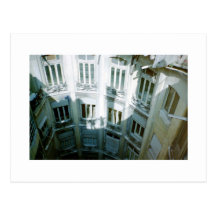 La Pedrera Shadows Post Card