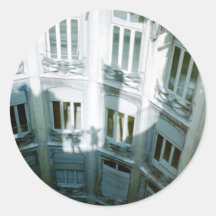 La Pedrera Shadows Stickers