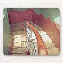 La Pedrera stairs mousepad