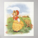 La petite BO vintage piaulent comptine d'oie de mè Affiche