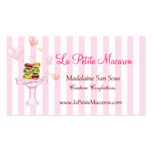 La Petite Macaron Business Card