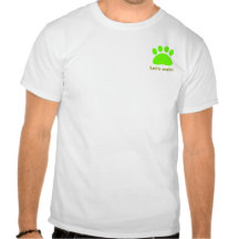 La pièce en t du marcheur de chien t-shirts