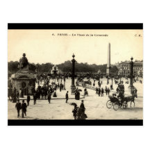 La Place Castellane, Marseille France 1910 Vintage Postcards