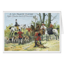 La Place Clichy Greeting Card