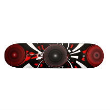 La planche à roulettes tournent