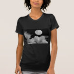 LA PLEINE LUNE OPACIFIE NOIR ET BLANC T-SHIRT