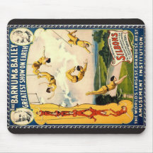 La plus grande exposition de Barnum et de Bailey s Tapis De Souris