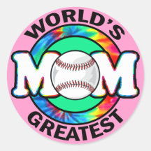 La plus grande maman du monde ; Le base-ball Adhésifs