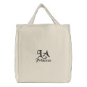 LA Princess embroidered bags