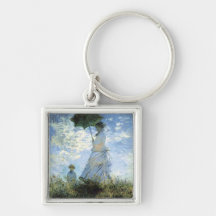 La Promenade by Monet Keychain