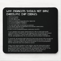 La recette Mousepad de l'ingénieur Tapis De Souris