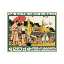 La Reine De Plages Dinard The New Casino Postcards