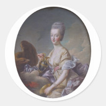 La Reine Marie Antoinette par François Hubert Drou Adhésifs