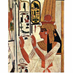 La Reine Nefertari dans la position de prière par  Découpages En Acrylique