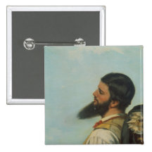 La Rencontre ou Bonjour M.Courbet, Pinback Buttons