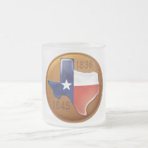 La République du Texas a givré la tasse tasses