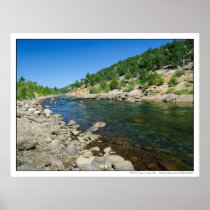La rivière Arkansas dans le Colorado du sud affiches