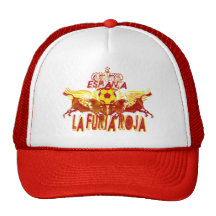 La Roja Twin Toros Raging Bulls futbol kings Trucker Hats