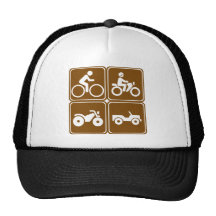 La route tous terrains signe (la collection) casquettes