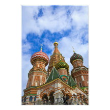 La Russie, Moscou, carré rouge, St Basil Photographies