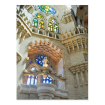 La Sagrada Familia Church Post Card