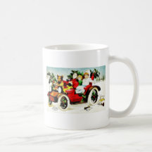 La salutation de Noël avec le chat aiment le jouet Tasse
