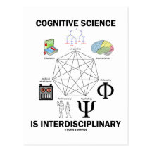 La science cognitive est interdisciplinaire cartes postales