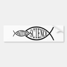 La Science Trumps des poissons de foi Adhésif Pour Voiture
