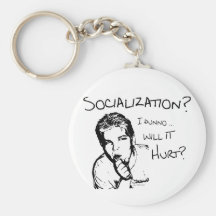 La socialisation blessera-t-elle ? porte-clef