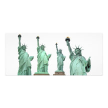 La statue de la liberté faire-part