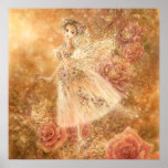 La Sylphide Ballet Art Print (Square)