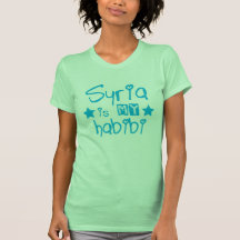 La Syrie est mon habibi ! T-shirts