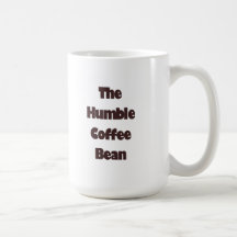 La tasse humble de grain de café