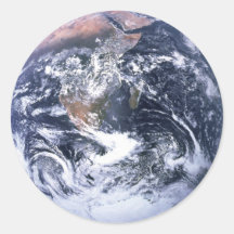 La terre autocollants