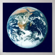La terre de planète posters