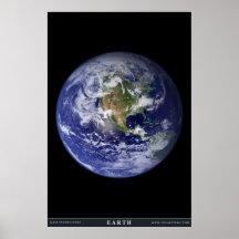 La terre de planète affiches