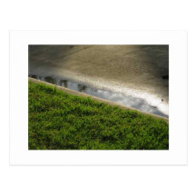 La terre, l'eau, concrète carte postale