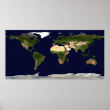 La terre par jour posters