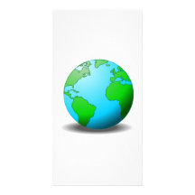 La terre photocartes personnalisées
