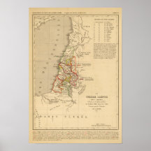La Terre Sainte sous Salomon Poster
