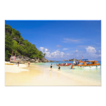 La Thaïlande, mer d'Andaman. Passagers onshore à Photos D’art