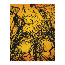 La toile enveloppée par Intuitives Toile Tendue