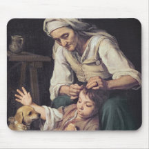 La Toilette Domestique', 1670-75 Mousepad