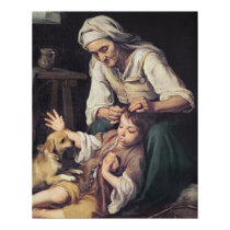 La Toilette Domestique', 1670-75 posters